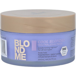 Schwarzkopf Blondme Cool Blondes Mascarilla 200ml (frío)