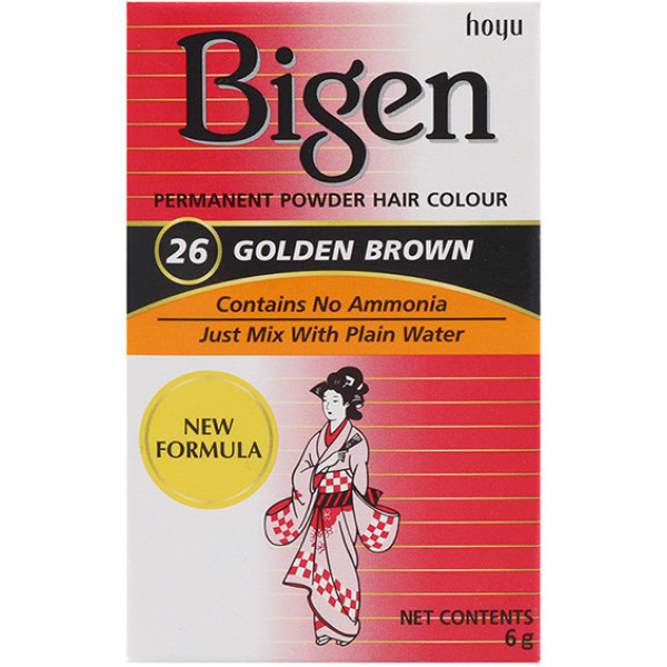 Bigen 26 Marrón Dorado 6g