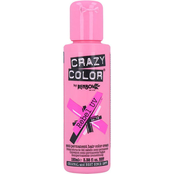 Crazy Color 78 Rebel Uv 100 Ml (rosa)