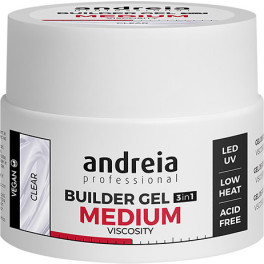 Andreia Professional Builder Gel Medium Viscosity Clear 44 G