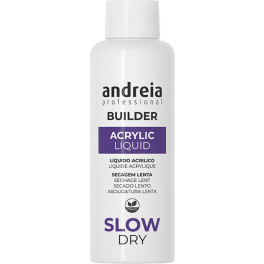 Andreia Professional Builder Acrylic Liquid Slow Dry Liquido Acrilico Secado Lento 100 Ml