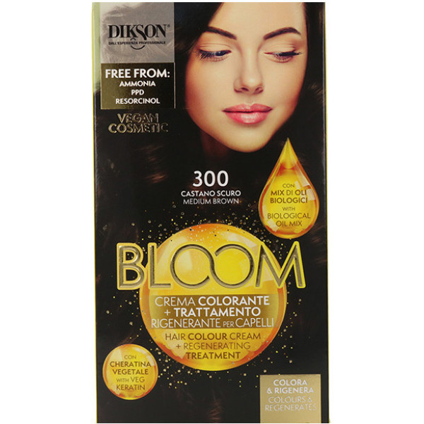 Dikson Muster Dikson Bloom Crema Color 300 Castaño Oscuro