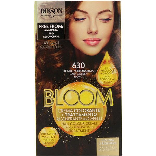 Dikson Muster Dikson Bloom Crema Color 630 Rubio Oscuro Dorado