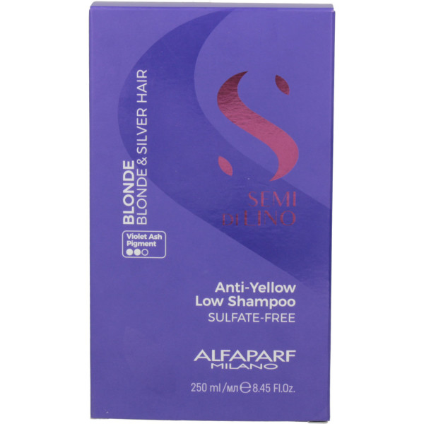 Alfaparf Semi Di Lino Blonde Delicate Anti-Gelb-Shampoo 250 ml