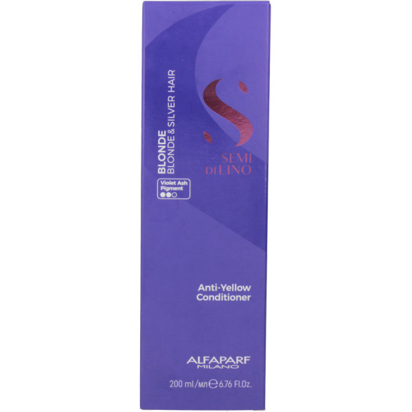 Alfaparf Semi Di Lino Blonde Anti-Gelb-Conditioner 200 ml