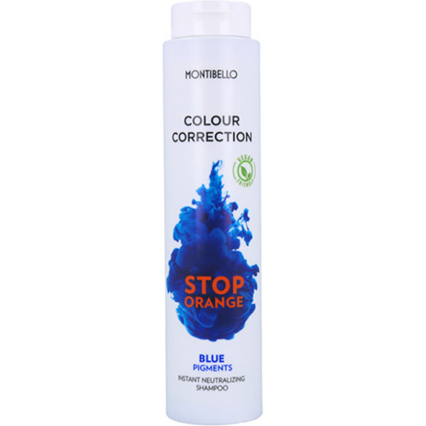 Montibello Colour Correction Stop Orange Champú 300 Ml (neutralizador+pigmento Azul)