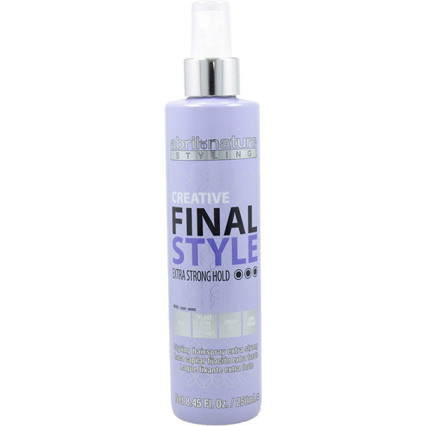 Abril Et Nature Abril Nature Creative Final Style Laca Fijación Extra Strong Hold 250 Ml