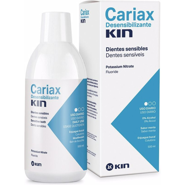 Kin Cariax Rince-bouche Désensibilisant 500 Ml Unisexe