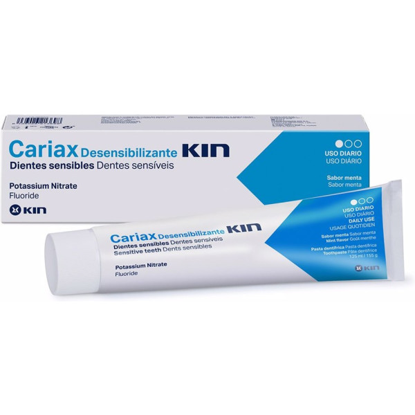 Kin Cariax dentifricio desensibilizzante 125 ml unisex