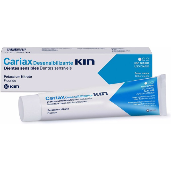 Kin Cariax desensibilisierende Zahnpasta 125 ml Unisex