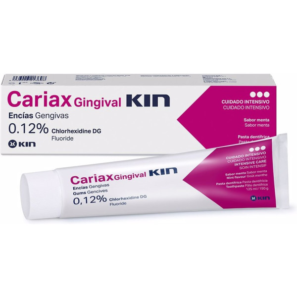 Kin Cariax Gingival Tandpasta 125 Ml Unisex