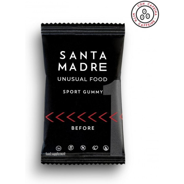 Santa Madre Functional Jelly Nº1 160 Caffeine 40 Units X 15 Gr