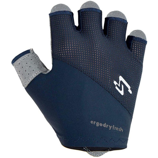 Spiuk Sportline Short Gloves Anatomic Unisex Unisex Bleu foncé