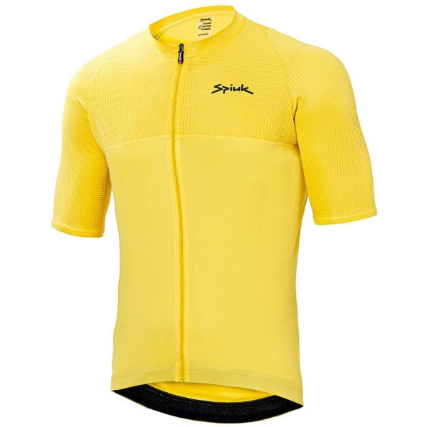 Spiuk Sportline Anatomic heren fietsshirt met korte mouwen geel