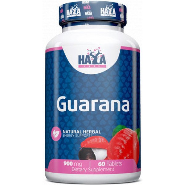 Haya Labs Haya Guarana 900 Mg - 60 Tabletas