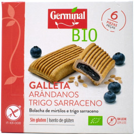 Germinal glutenfreie Buchweizenkekse gefüllt mit Cranberry-Creme