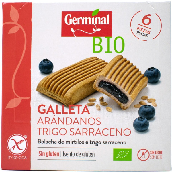 Germinal Biscuits De Sarrasin Sans Gluten Fourrés À La Crème De Canneberge