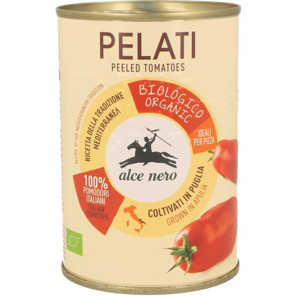 Alce Nero Tomates Pelées En Boîte Bio