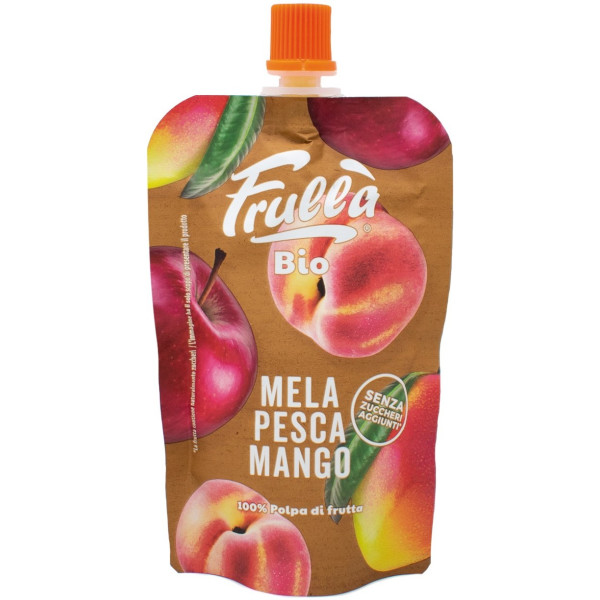 Natura Nuova Doypack Apfel-Pfirsich-Mango-Püree