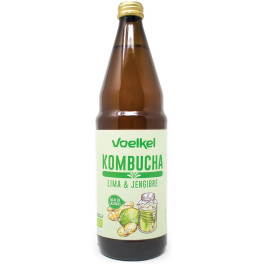 Voelkel Kombucha Limette und Ingwer Bio 750ml