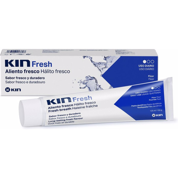 Kin Fresh Fresh Breath Tandpasta 125 Ml Unisex