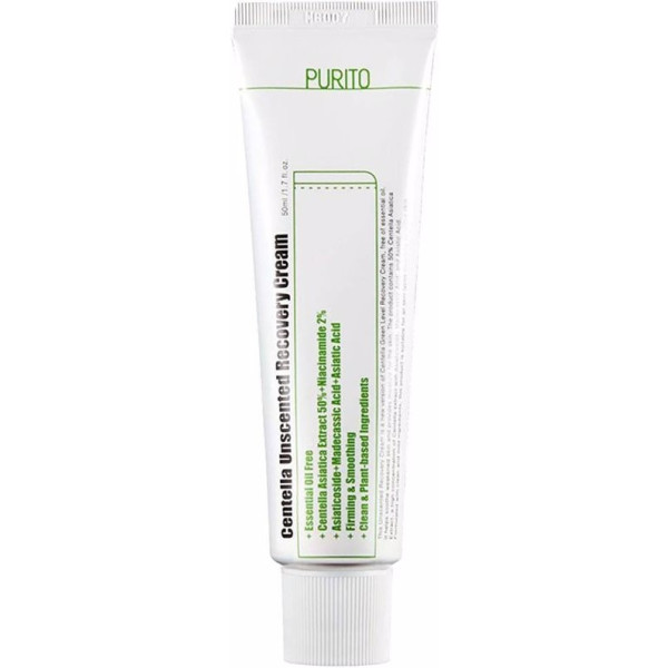 Purito Centella Unscented Recovery Cream 50 Ml Unisex