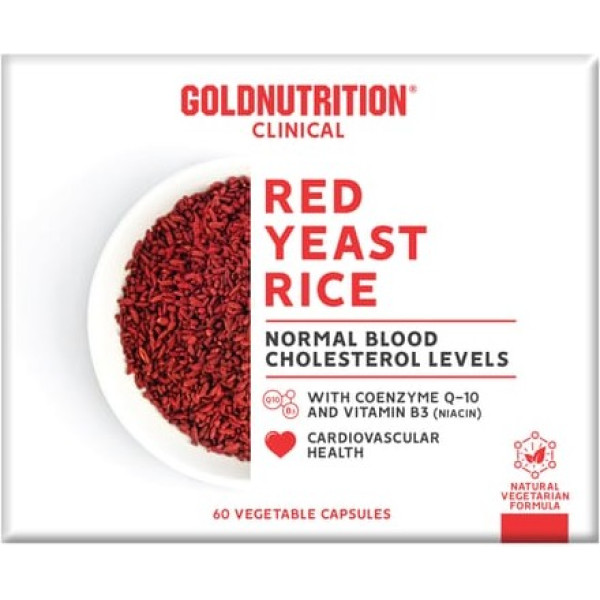 Goldnutrition Clinical Red Yeast Rice Complex 60 Vcaps