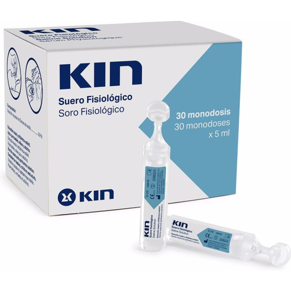 Kin Physiologisches Serum 30 x 5 ml Unisex