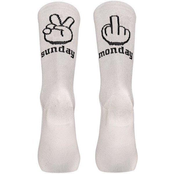 Northwave Calcetines Sunday Monday Blanco