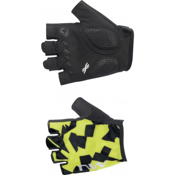 Northwave Gloves Active Junior Yellow Fluo-black