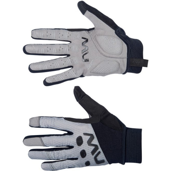 Northwave Long Gloves Spider Grey-black