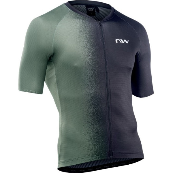 Northwave Jersey à manches courtes Blade Green Forest-black