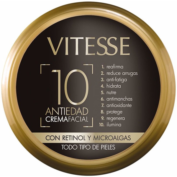 Vitesse Anti-Aging 10 Crème Visage 150 Ml Unisexe