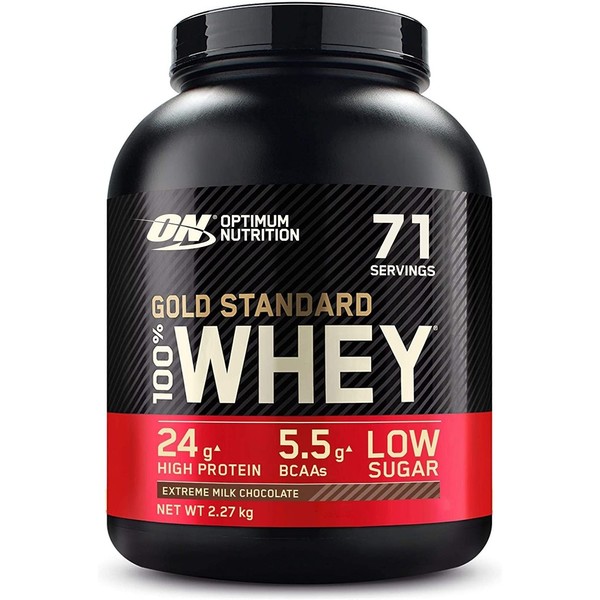 Optimale voeding Proteïne op 100% Whey Gold Standard 5 lbs (2,27 kg)