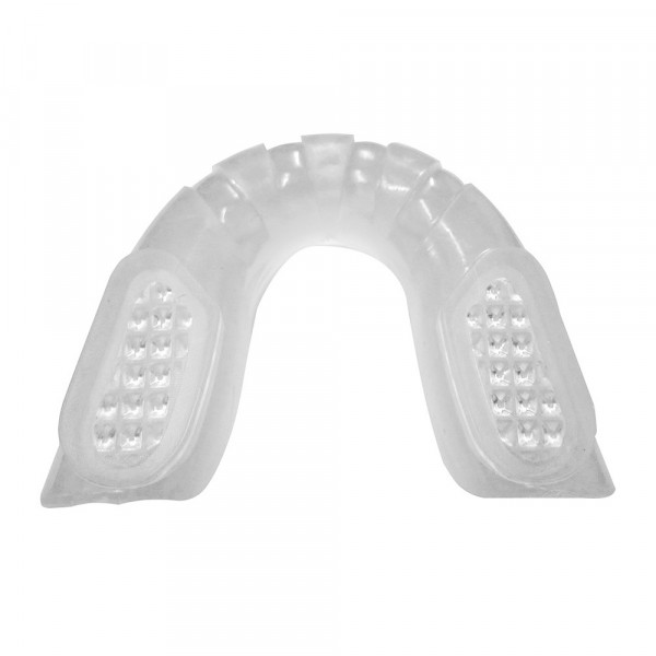 Atipick Protège-dents simple transparent avec gel et coussinet