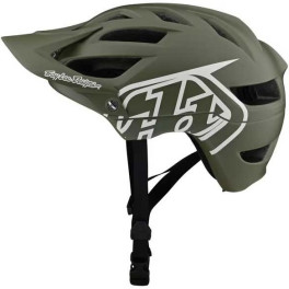 Troy Lee Designs A1 Drone Helmet Steel Green M/L - Cycling Helmet