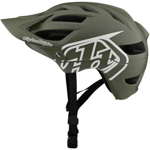 Troy Lee Designs A1 Drone Helmet Steel Green M/L - Cycling Helmet