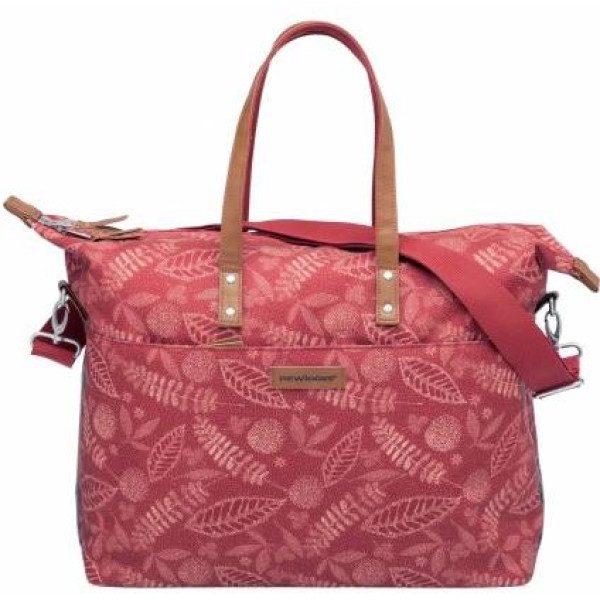 Nouveau Looxs Tendo Bag 21l Waterproof Polyester Raincoat Forest Red With Reflective Piping (34x18x44 Cm)