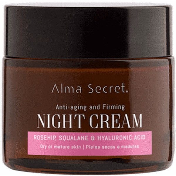 Alma Secret Night Cream Multi-reparadora Antiedad Pieles Sensibles 50 Ml