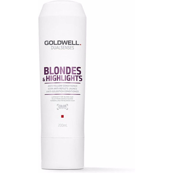 Goldwell Blondes et reflets après-shampooing anti-jaunissement 200 ml unisexe