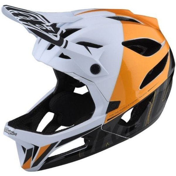 Troy Lee Designs Stage MIPS Helmet Nova Honey M/L - Cycling Helmet