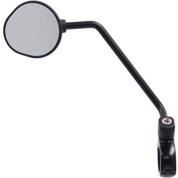 Xlc Mr-k26 Rétroviseur Droit Cintre 21-26 Mm AngleRégable Noir