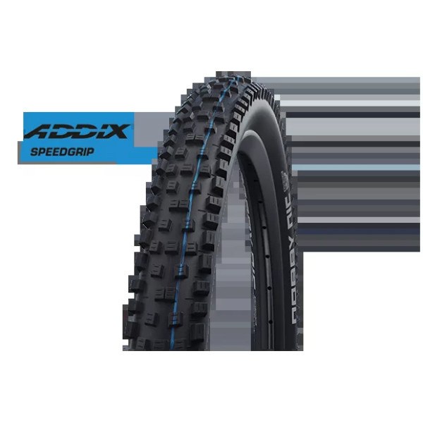Schwalbe Tyre Nobby Nic 27.5x2.40 Hs602 Evo Superground Tubeless Foldable Black 62-584