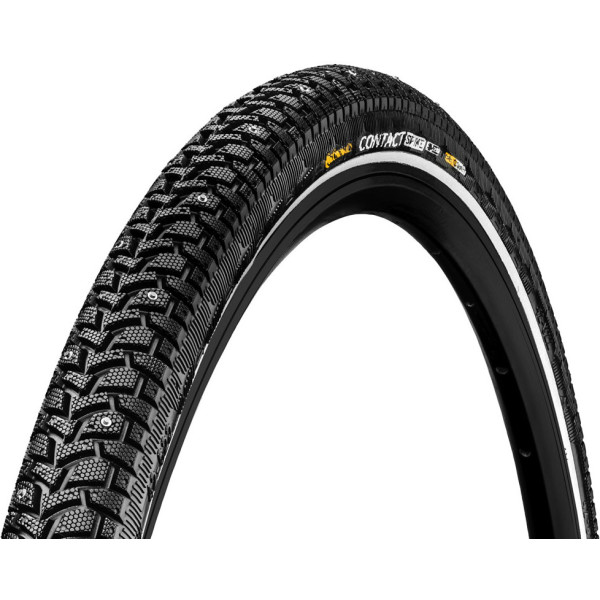Continental Cubierta Contact Spike 240 Blackblack Reflex Rigida 28 700x42c 40c 28x1.60