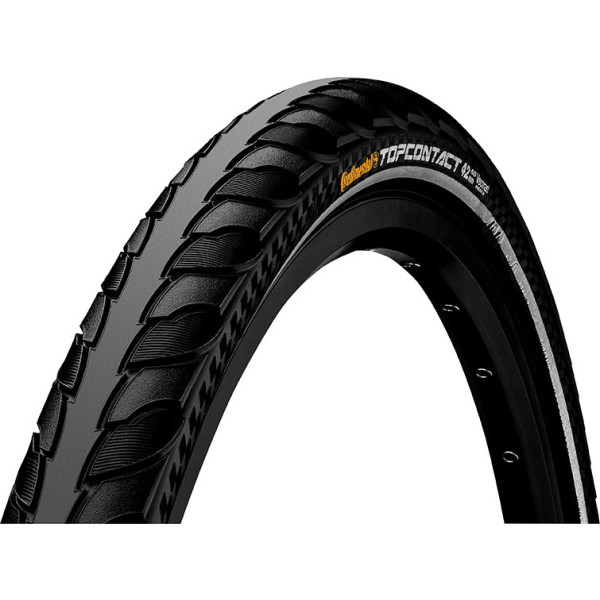 Continental Cubierta Top Contact Ii Blackblack Plegable Reflex 26 26x2.00