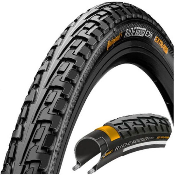 Continental Cubierta Ride Tour Blackblack Rigida 27 27x1 38x1 12