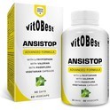 VitOBest AnsiStop 60 VegeCaps - Natürliche Formel hilft beim Entspannen und Einschlafen