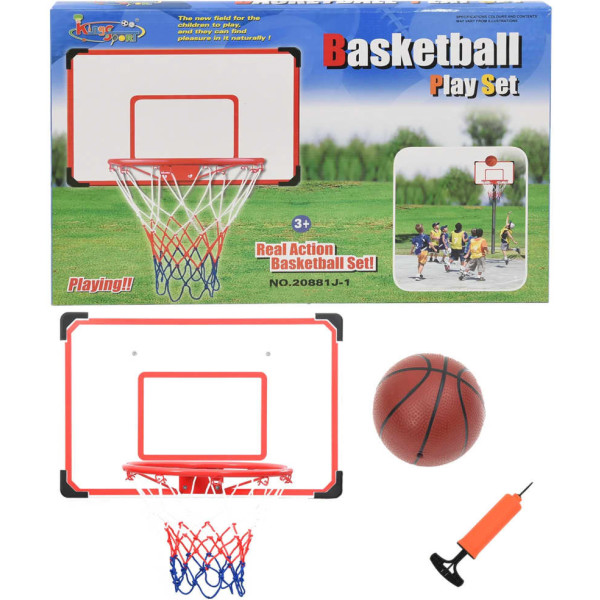 Vidaxl Set De Canasta De Baloncesto De Pared Cinco Piezas