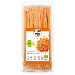 Oficina Della Pasta Linguine Con Lentejas Rojas