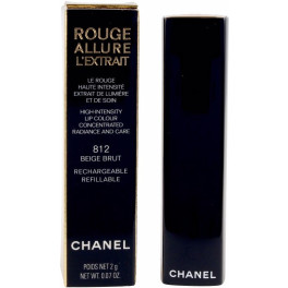 Chanel Rouge Allure L'Estait Lipstick Beige Brut-812 1 U Unisex